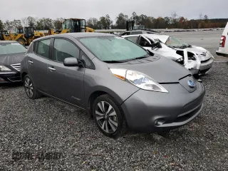 2017 Nissan LEAF SL with VIN 1N4BZ0CP2HC308102, listed as a Copart auction lot 78698474 with 87,432 mi miles and Salvage Title. Bid and sale history available at carsss.com. Image 4.