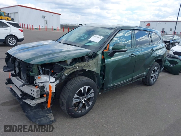 2023 Toyota Highlander L with VIN 5TDKDRBH7PS500510, listed as a IAAI auction lot 41859076 with 26,792 mi miles and . Bid and sale history available at DreamBid. Image 19.