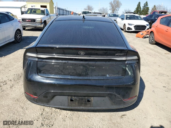 2024 Toyota Prius Prime SE with VIN JTDACACUXR3017688, listed as a Copart auction lot 47075165 with NaN miles and Salvage Title. Bid and sale history available at carsss.com. Image 6.