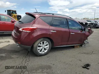 2012 Nissan Murano SL с VIN JN8AZ1MW8CW218045, выставлен на аукционе Copart как лот 55182975 с пробегом Не указан миль и Списание • Salvage title. История ставок и продаж доступна на DreamBid. Изображение 3.
