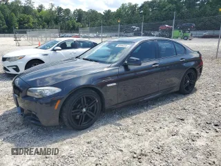 2013 BMW 5 Series 535i with VIN WBAFR7C57DC817547, listed as a Copart auction lot 60086025 with 90,269 mi miles and Salvage title. Bid and sale history available at DreamBid. Image 1.