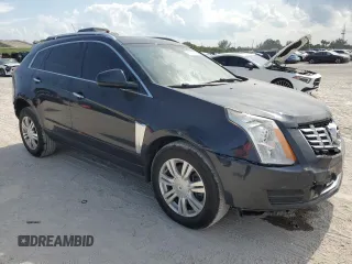 2016 Cadillac SRX Luxury Collection with VIN 3GYFNBE37GS516735, listed as a Copart auction lot 58193765 with 82,329 mi miles and Salvage title. Bid and sale history available at DreamBid. Image 4.