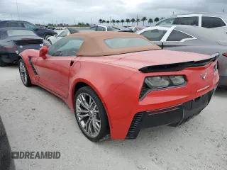 2016 Chevrolet Corvette Z06 3LZ with VIN 1G1YU3D63G5600184, listed as a Copart auction lot 74736534 with 0 mi miles and Salvage Title. Bid and sale history available at carsss.com. Image 2.