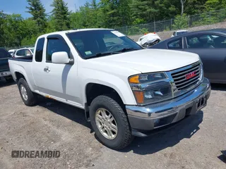 2012 GMC Canyon SLE1 z VIN 1GTJ6MFE0C8141833, wystawiony jako IAAI lot #42414039 z przebiegiem 144 110 mil mil oraz . Historia ofert i sprzedaży dostępna na DreamBid. Obrazek 1.