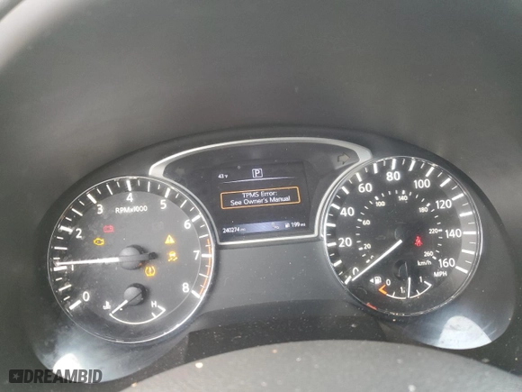 2017 Nissan Altima 2.5 SR with VIN 1N4AL3AP4HC172895, listed as a Copart auction lot 50276095 with 240,274 mi miles and Clean Title. Bid and sale history available at carsss.com. Image 9.