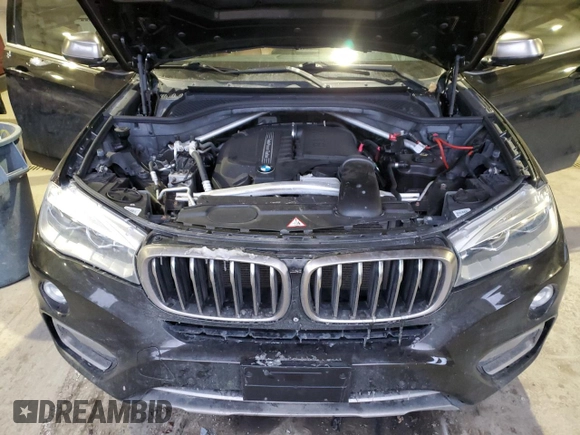 2015 BMW X6 xDrive35i with VIN 5UXKU2C52F0F95346, listed as a Copart auction lot 71660952 with 0 mi miles. Bid and sale history available at carsss.com. Image 11.