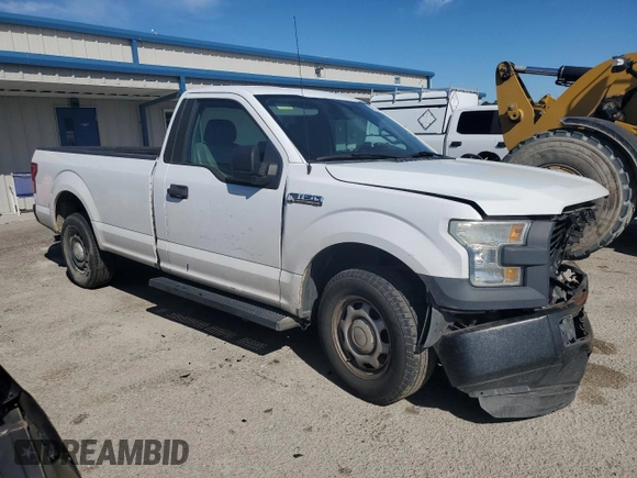 2016 Ford F-150 XL with VIN 1FTMF1C85GKD03426, listed as a Copart auction lot 43619245 with 124,954 mi miles and Salvage Title. Bid and sale history available at carsss.com. Image 4.