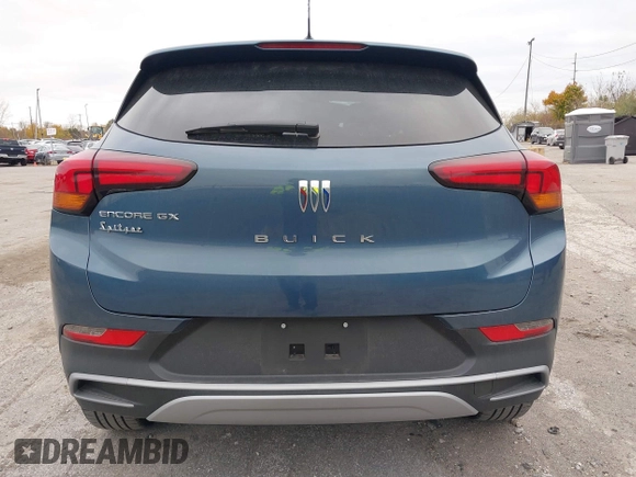 2024 Buick Encore GX Preferred with VIN KL4AMBSL8RB207968, listed as a IAAI auction lot 40748272 with 5,096 mi miles and . Bid and sale history available at DreamBid. Image 16.