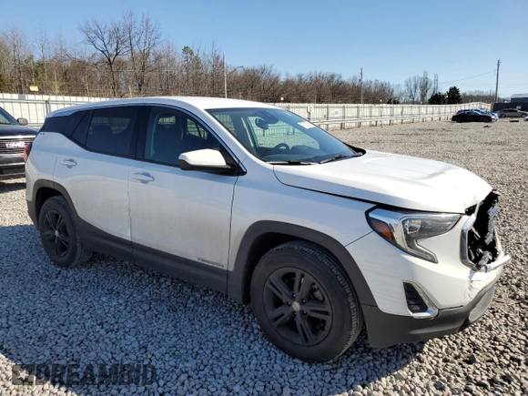 2020 GMC Terrain SLE with VIN 3GKALMEV6LL100977, listed as a Copart auction lot 47020365 with 52,146 mi miles and Salvage Title. Bid and sale history available at carsss.com. Image 4.