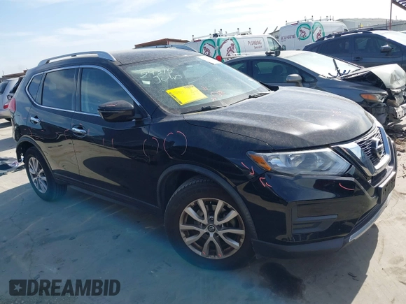 2017 Nissan Rogue SV with VIN KNMAT2MT9HP522348, listed as a IAAI auction lot 41797991 with 104,952 mi miles. Bid and sale history available at carsss.com. Image 14.