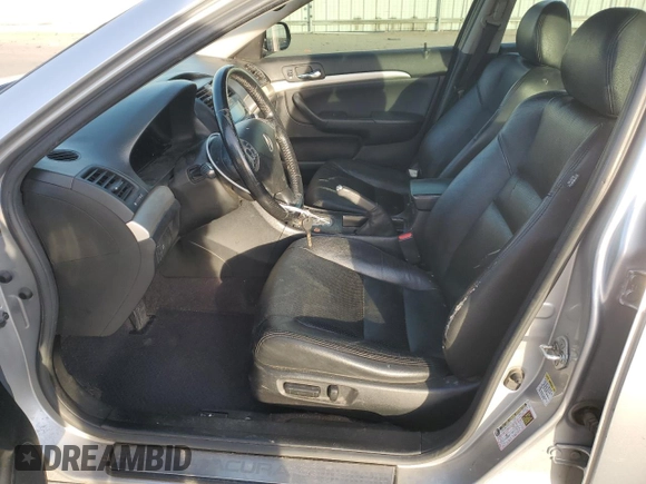 2006 Acura TSX with VIN JH4CL96836C024613, listed as a Copart auction lot 49825475 with 245,549 mi miles and Salvage Title. Bid and sale history available at carsss.com. Image 7.