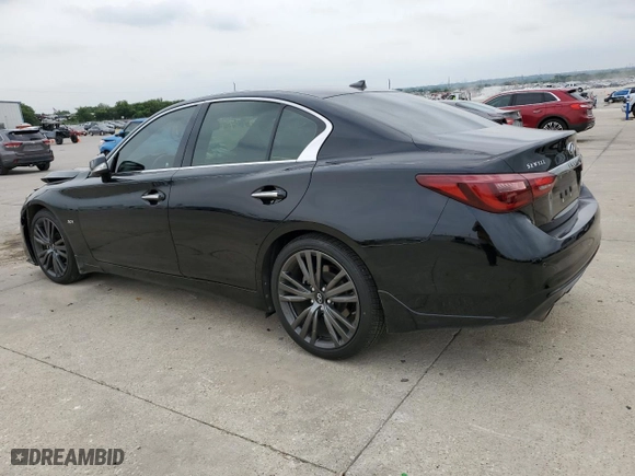 2020 Infiniti Q50 EDITION 30 with VIN JN1EV7AP7LM204130, listed as a Copart auction lot 58526774 with NaN miles and Clean Title. Bid and sale history available at carsss.com. Image 2.