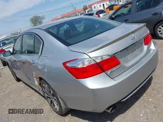 2014 Honda Accord Sport with VIN 1HGCR2F57EA189251, listed as a IAAI auction lot 42053225 with 161,634 mi miles and . Bid and sale history available at DreamBid. Image 3.