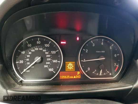 2013 BMW 1 Series 128i with VIN WBAUP9C56DVS95037, listed as a Copart auction lot 46103005 with 135,625 mi miles and Salvage title. Bid and sale history available at DreamBid. Image 9.