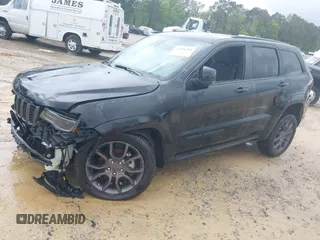 2020 Jeep Grand Cherokee Overland with VIN 1C4RJFCG5LC386675, listed as a IAAI auction lot 41406382 with 66,321 mi miles. Bid and sale history available at carsss.com. Image 2.