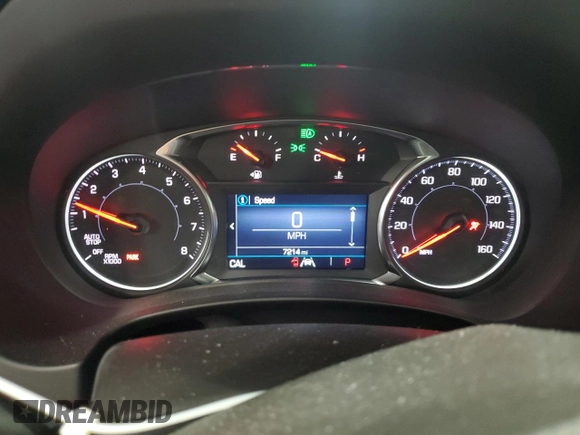 2024 GMC Terrain SLE with VIN 3GKALTEG0RL255982, listed as a Copart auction lot 44430155 with 7,214 mi miles and Salvage Title. Bid and sale history available at DreamBid. Image 9.