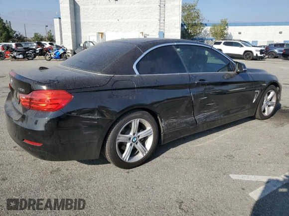 2015 BMW 4 Series 428i with VIN WBA3V7C53F5A24500, listed as a Copart auction lot 81058994 with 97,205 mi miles and Salvage Title. Bid and sale history available at carsss.com. Image 3.
