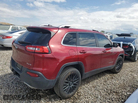 2017 Jeep Cherokee High Altitude with VIN 1C4PJMDS1HW504614, listed as a Copart auction lot 55688225 with 73,099 mi miles and Salvage title. Bid and sale history available at DreamBid. Image 3.