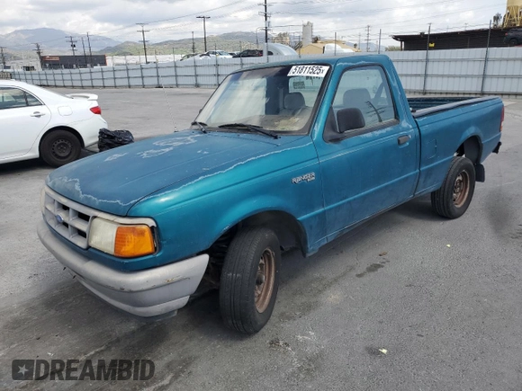1994 Ford Ranger Splash with VIN 1FTCR10A9RUE01764, listed as a Copart auction lot 51811525 with 158,661 mi miles and Non repairable. Bid and sale history available at DreamBid. Image 1.