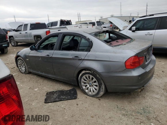 2009 BMW 3 Series 328i with VIN WBAPH77519NM28092, listed as a Copart auction lot 44768505 with 0 mi miles and Clean Title. Bid and sale history available at carsss.com. Image 2.