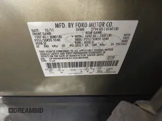 2012 Ford Explorer XLT с VIN 1FMHK8D83CGA46568, выставлен на аукционе IAAI как лот 42669215 с пробегом 164 151 миль миль и . История ставок и продаж доступна на DreamBid. Изображение 9.