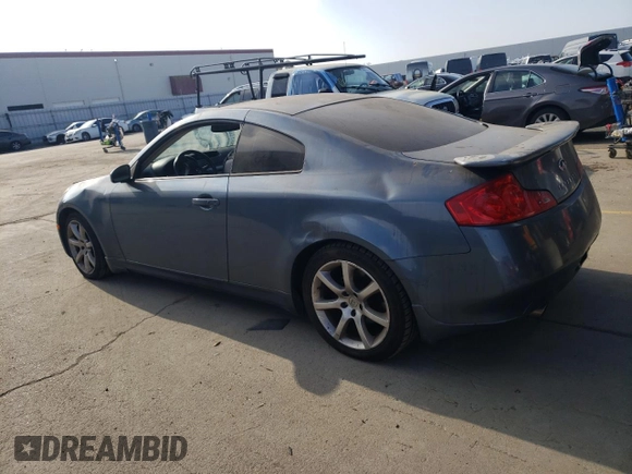 2006 Infiniti G35 Coupe with VIN JNKCV54E06M715667, listed as a Copart auction lot 89386075 with 93,970 mi miles and Clean Title. Bid and sale history available at carsss.com. Image 2.