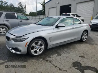 2018 BMW 4 Series 430i xDrive with VIN WBA4Z3C58JEC48792, listed as a Copart auction lot 66750814 with 75,648 mi miles and Salvage Title. Bid and sale history available at DreamBid. Image 1.