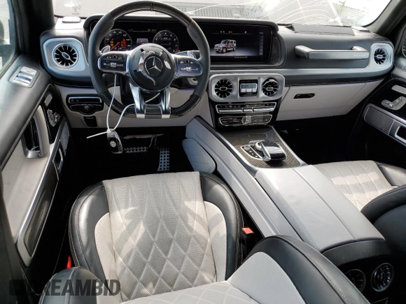 2021 Mercedes-Benz G 63 AMG with VIN W1NYC7HJ8MX392764, listed as a Copart auction lot 55893784 with 33,008 mi miles and . Bid and sale history available at DreamBid. Image 8.