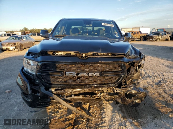 2022 Ram 1500 Lone Star with VIN 1C6RREFM0NN389664, listed as a Copart auction lot 86564484 with 26,314 mi miles and Salvage title. Bid and sale history available at DreamBid. Image 5.