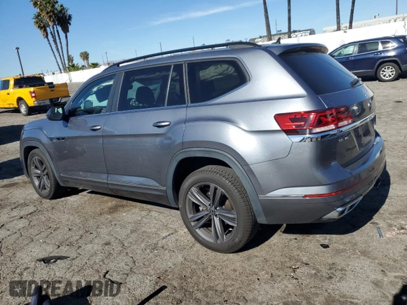 2021 Volkswagen Atlas SE with VIN 1V2MR2CAXMC583185, listed as a Copart auction lot 89405925 with 49,175 mi miles and Salvage title. Bid and sale history available at DreamBid. Image 2.
