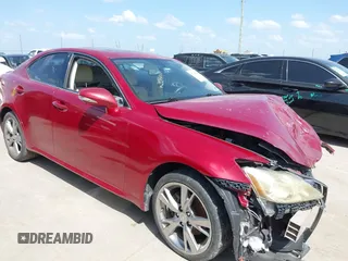 2010 Lexus IS 250 with VIN JTHBF5C22A5114229, listed as a IAAI auction lot 42694984 with Not provided miles and . Bid and sale history available at DreamBid. Image 1.
