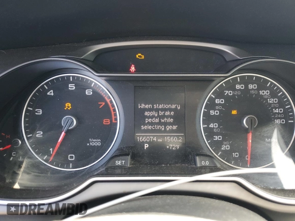 2013 Audi allroad Premium with VIN WA19FAFL8DA220803, listed as a Copart auction lot 50801295 with 166,074 mi miles and Salvage Title. Bid and sale history available at carsss.com. Image 9.