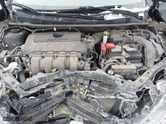 2019 Nissan Sentra S with VIN 3N1AB7AP0KY344166, listed as a IAAI auction lot 41391867 with 90,131 mi miles. Bid and sale history available at carsss.com. Image 10.