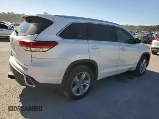 2018 Toyota Highlander Limited with VIN 5TDYZRFH3JS237171, listed as a Copart auction lot 50237545 with 107,256 mi miles and Salvage title. Bid and sale history available at DreamBid. Image 3.