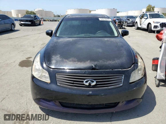 2007 Infiniti G35 Sedan Journey with VIN JNKBV61E47M718627, listed as a Copart auction lot 53912615 with 199,189 mi miles and Salvage Title. Bid and sale history available at carsss.com. Image 5.