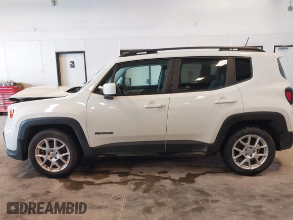 2019 Jeep Renegade Latitude with VIN ZACNJABB6KPK21894, listed as a IAAI auction lot 42079988 with 103,394 mi miles and . Bid and sale history available at DreamBid. Image 14.