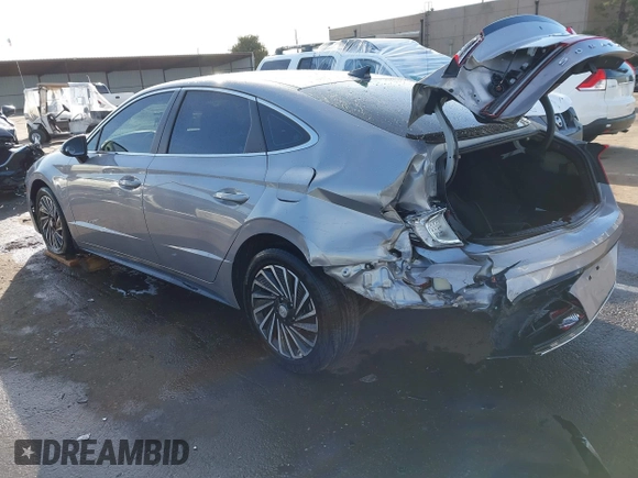 2023 Hyundai Sonata SEL with VIN KMHL34JJ5PA071052, listed as a IAAI auction lot 41825073 with 56,370 mi miles and . Bid and sale history available at DreamBid. Image 3.