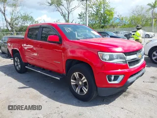 2017 Chevrolet Colorado 2WD WT with VIN 1GCGSBEA7H1312215, listed as a IAAI auction lot 41684590 with 97,512 mi miles. Bid and sale history available at carsss.com. Image 1.