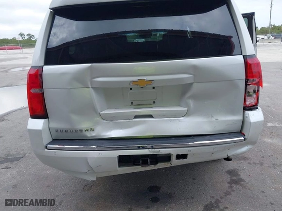 2016 Chevrolet Suburban LTZ with VIN 1GNSKJKCXGR166782, listed as a IAAI auction lot 41562200 with NaN miles. Bid and sale history available at carsss.com. Image 6.