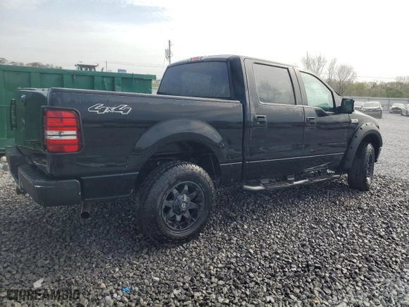 2008 Ford F-150 XLT with VIN 1FTPW14V68FB28972, listed as a Copart auction lot 51157685 with 207,553 mi miles and Salvage Title. Bid and sale history available at carsss.com. Image 3.