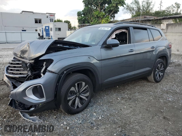 2024 Volkswagen Atlas SE с VIN 1V2DR2CAXRC616838, выставлен на аукционе Copart как лот 86742714 с пробегом Не указан миль и Списание • Salvage title. История ставок и продаж доступна на DreamBid. Изображение 1.