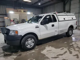2008 Ford F-150 XL with VIN 1FTRF12218KE99420, listed as a Copart auction lot 44767035 with 180,556 mi miles and Salvage Title. Bid and sale history available at carsss.com. Image 1.