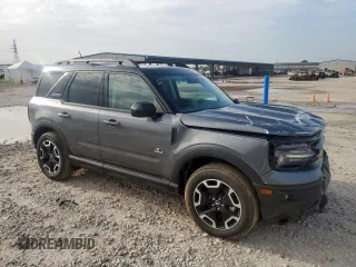 2024 Ford Bronco Sport Outer Banks with VIN 3FMCR9C65RRF13387, listed as a Copart auction lot 61063395 with 5,488 mi miles and Salvage title. Bid and sale history available at DreamBid. Image 4.