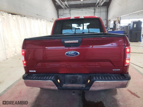 2019 Ford F-150 XL with VIN 1FTEW1EP1KFB78631, listed as a Copart auction lot 48929015 with 53,571 mi miles and Salvage Title. Bid and sale history available at carsss.com. Image 6.