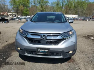 2019 Honda CR-V EX with VIN 2HKRW1H57KH509732, listed as a Copart auction lot 53638405 with 77,209 mi miles and Salvage Title. Bid and sale history available at carsss.com. Image 5.
