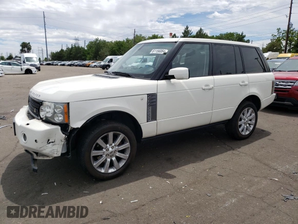 2009 Land Rover Range Rover HSE z VIN SALMF15459A304636, wystawiony jako Copart lot #61156084 z przebiegiem 121 479 mil mil oraz Szkoda całkowita • Salvage title. Historia ofert i sprzedaży dostępna na DreamBid. Obrazek 1.