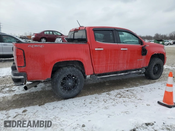2017 Chevrolet Colorado 4WD LT with VIN 1GCPTCE1XH1223094, listed as a Copart auction lot 46211925 with 117,314 mi miles and Salvage title. Bid and sale history available at DreamBid. Image 3.