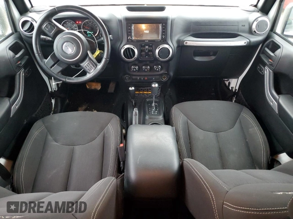 2016 Jeep Wrangler Unlimited 75th Anniversary with VIN 1C4BJWEG8GL143348, listed as a Copart auction lot 44254585 with 111,616 mi miles and Salvage Title. Bid and sale history available at carsss.com. Image 8.