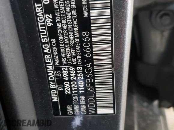 2016 Mercedes-Benz CLS 400 z VIN WDDLJ6FB6GA166068, wystawiony jako Copart lot #55771765 z przebiegiem 75 234 mil mil oraz Szkoda całkowita • Salvage title. Historia ofert i sprzedaży dostępna na DreamBid. Obrazek 12.