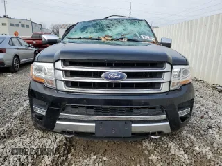 2017 Ford Expedition EL Platinum with VIN 1FMJK1MT0HEA67183, listed as a Copart auction lot 80513844 with 142,650 mi miles and Salvage Title. Bid and sale history available at carsss.com. Image 5.